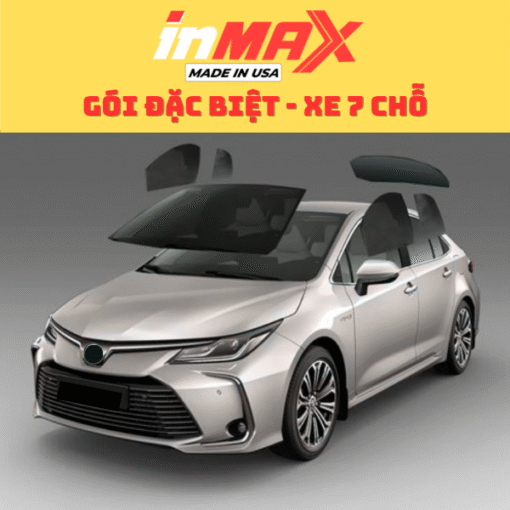 Phim Cách Nhiệt INMAX Gói Đặc Biệt Cho Xe 7 Chỗ
