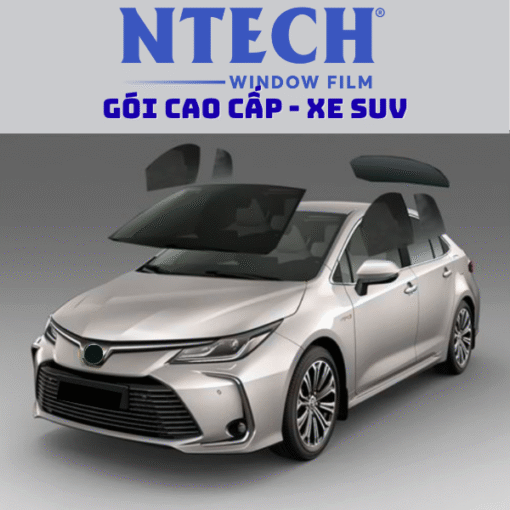 Phim Cách Nhiệt NTECH Gói Cao Cấp Cho Xe SUV