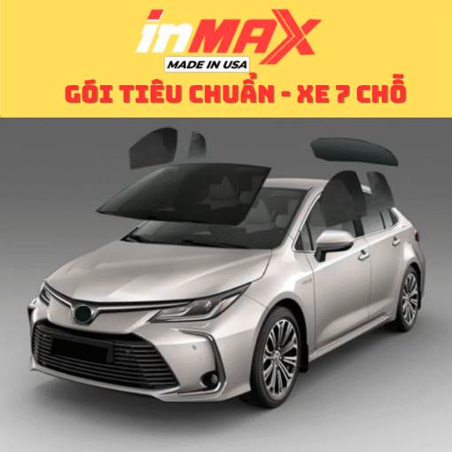 Phim Cách Nhiệt INMAX Gói Tiêu Chuẩn Cho Xe 7 Chỗ