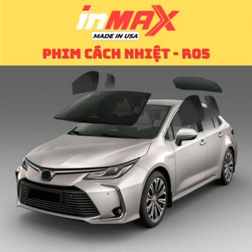 Phim Cách Nhiệt INMAX R05 Cho Kính Sườn Ô Tô