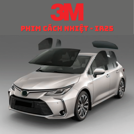 Phim Cách Nhiệt 3M IR25 Cho Kính Sau Ô Tô