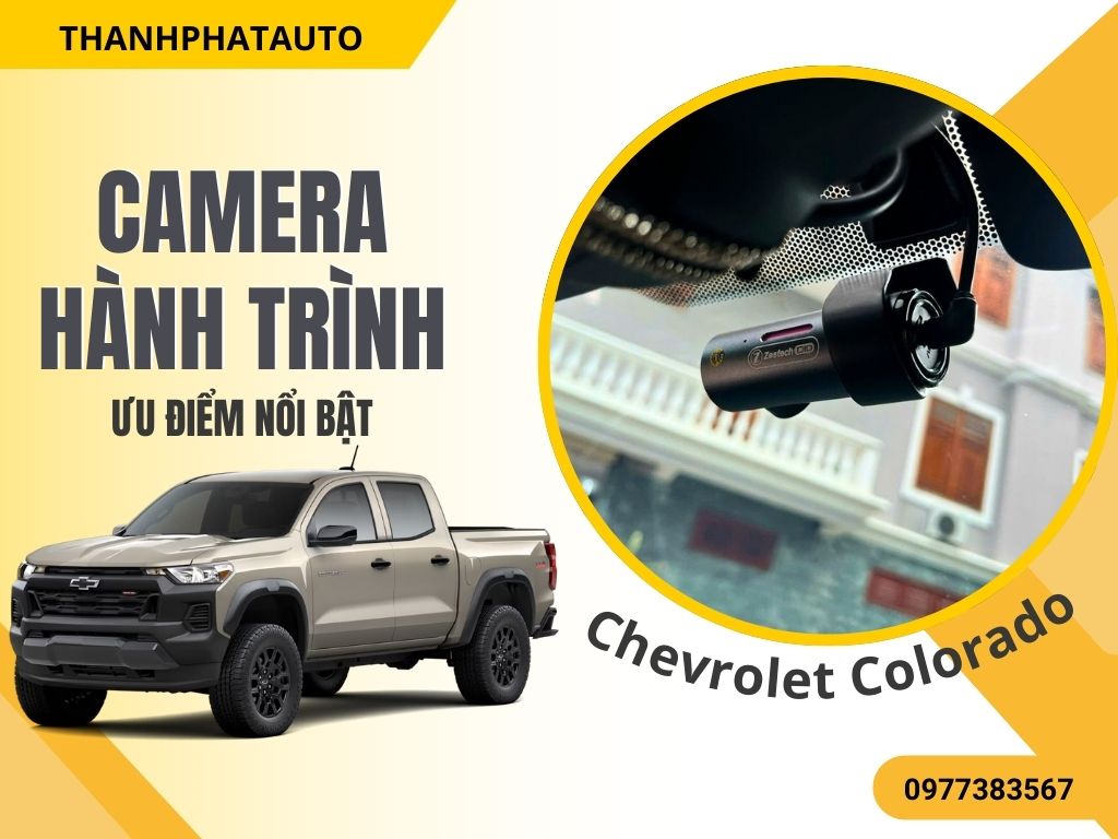 Camera Hành Trình Cho Chevrolet Colorado