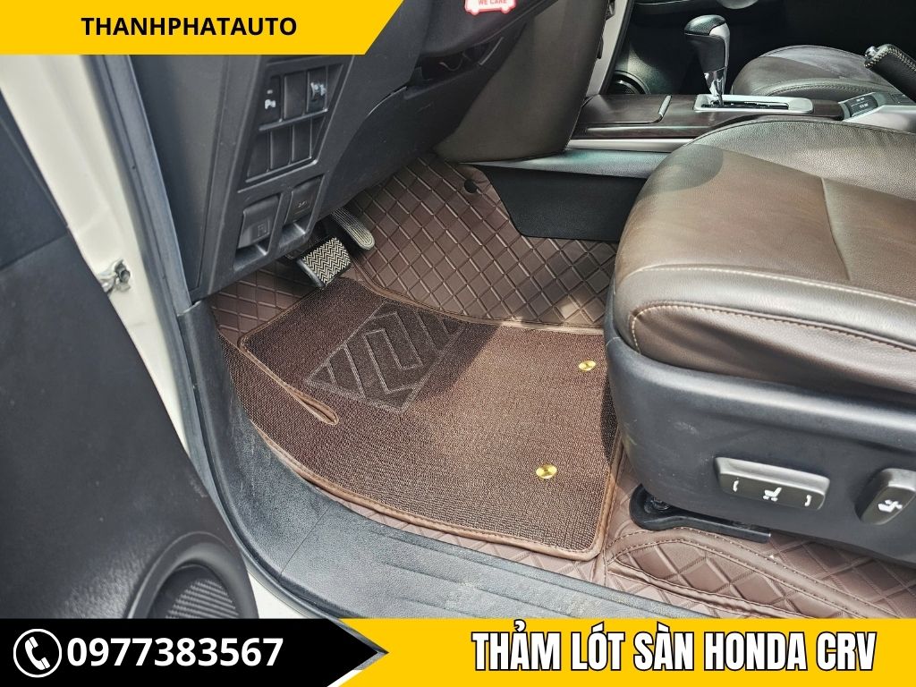 Tại Sao Nên Lắp Thảm Lót Sàn Xe Honda CRV