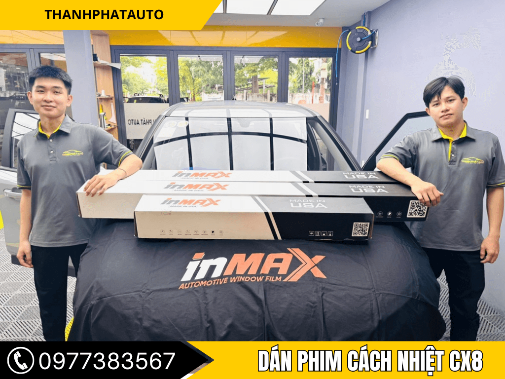 Dán phim cách nhiệt Mazda CX8 2025