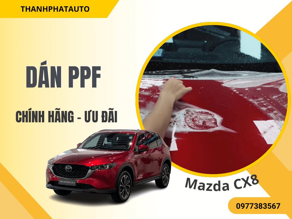 PPF Xe Mazda CX8 2025