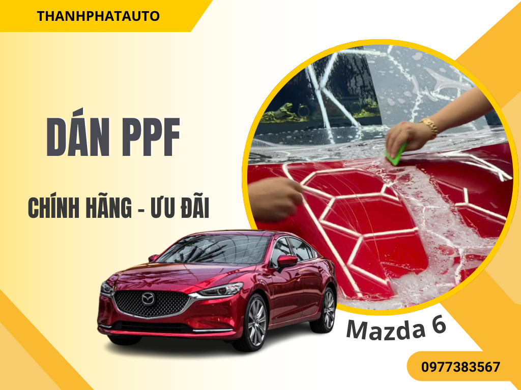 PPF cho Mazda 6 2025