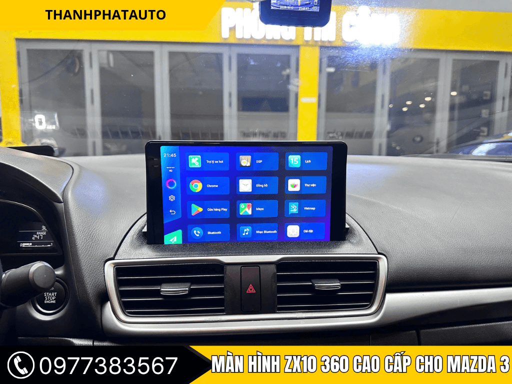 Màn Hình XZ10 360 Cho Mazda 3