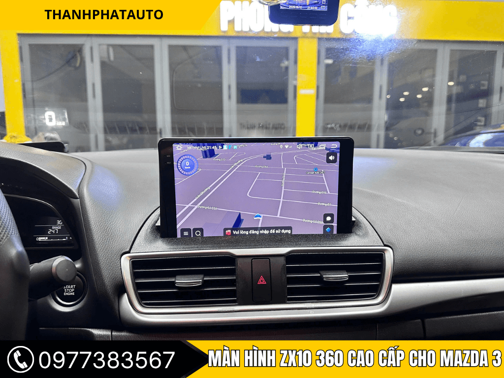 Màn Hình XZ10 360 Cho Mazda 3