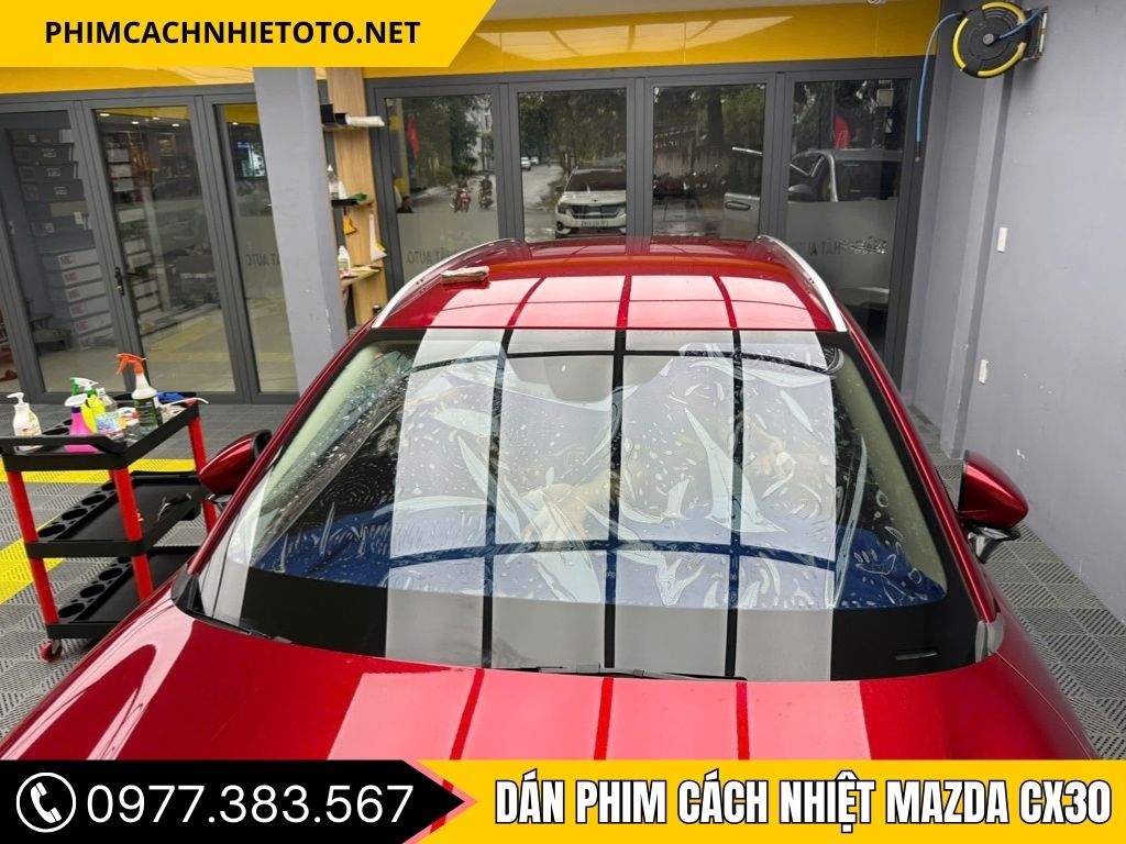 Dán Phim Cách Nhiệt Mazda CX30