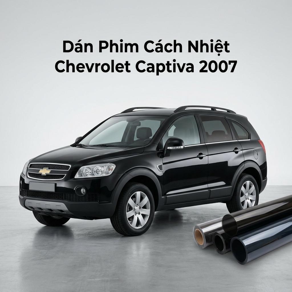 Dán Phim Cách Nhiệt Chevrolet Captiva 2007 Lắp Đặt Tận Nơi Uy Tín chính hãng