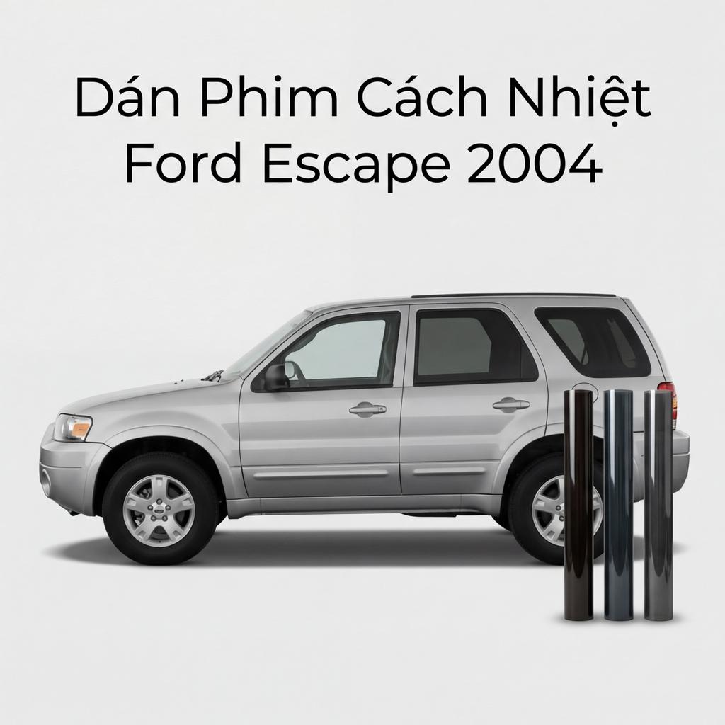 Dán Phim Cách Nhiệt Ford Escape 2004 Chính Hãng Uy Tín Tại TPHCM chính hãng