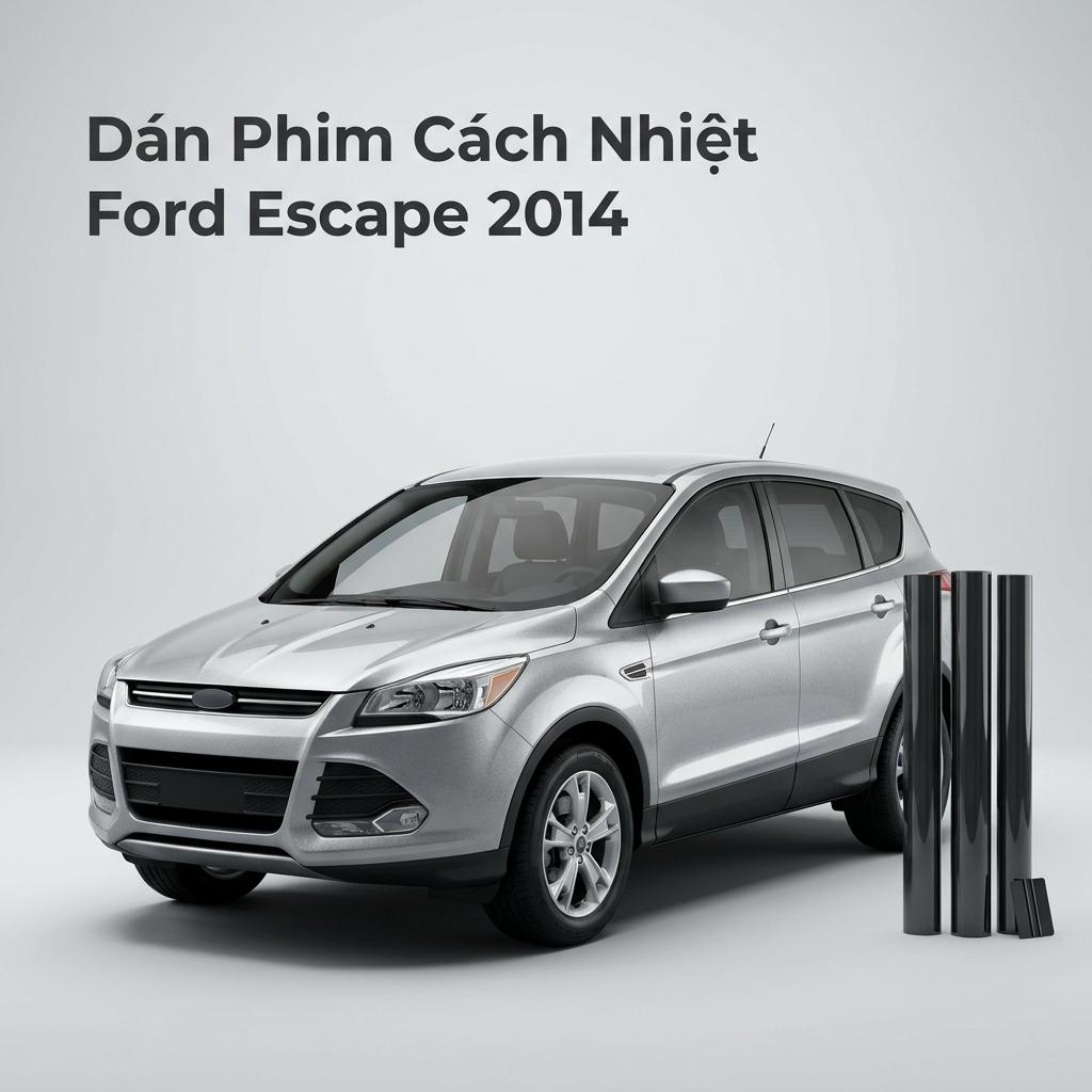 Dán Phim Cách Nhiệt Ford Escape 2014 Chính Hãng Uy Tín TPHCM chính hãng