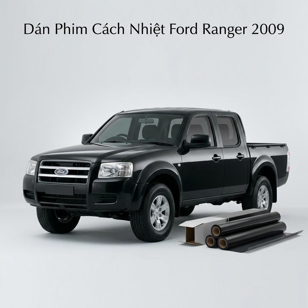 Dán Phim Cách Nhiệt Ford Ranger 2009 Uy Tín Chất Lượng Tại TPHCM chính hãng