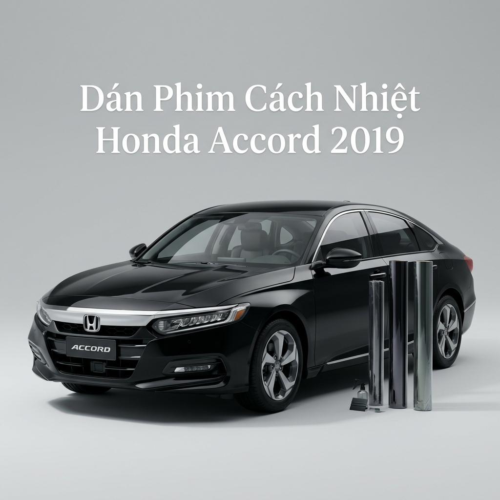 Dán Phim Cách Nhiệt Honda Accord 2019 Chuyên Nghiệp Chính Hãng TPHCM chính hãng