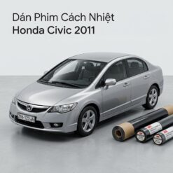 Dán Phim Cách Nhiệt Honda Civic 2011 Uy Tín Chuyên Nghiệp TPHCM