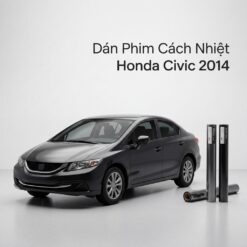 Dán Phim Cách Nhiệt Honda Civic 2014 Chính Hãng Uy Tín Tại TPHCM