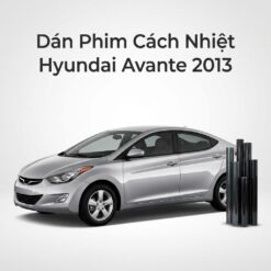 Dán Phim Cách Nhiệt Hyundai Avante 2013 Chính Hãng Giá Tốt Tại TPHCM