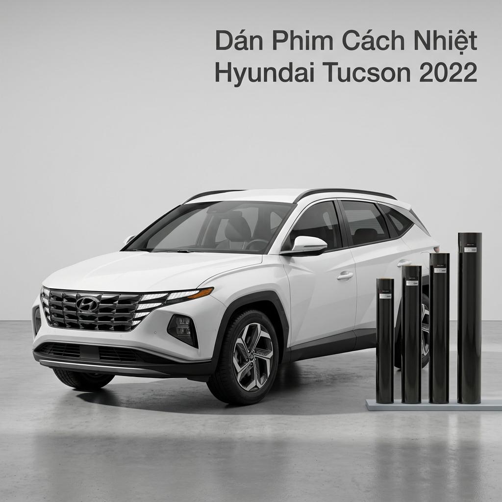 Dán Phim Cách Nhiệt Hyundai Tucson 2022 Cao Cấp Chính Hãng Tại TPHCM chính hãng