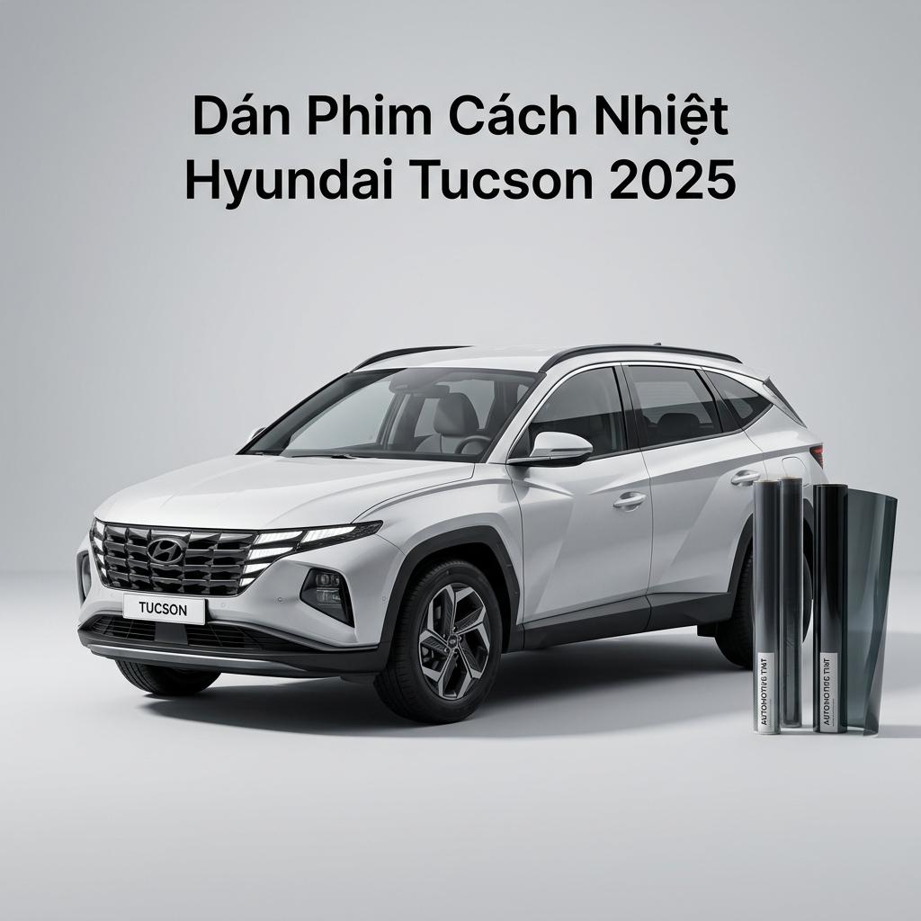 Dán Phim Cách Nhiệt Hyundai Tucson 2025 Cao Cấp Chính Hãng Tại TPHCM chính hãng