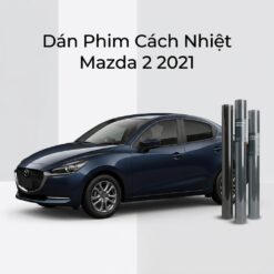 Dán Phim Cách Nhiệt Mazda 2 2021 Chính Hãng Uy Tín Tại TPHCM