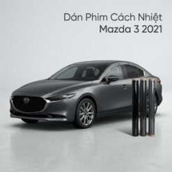 Dán Phim Cách Nhiệt Mazda 3 2021 Cao Cấp Chính Hãng Tại TPHCM