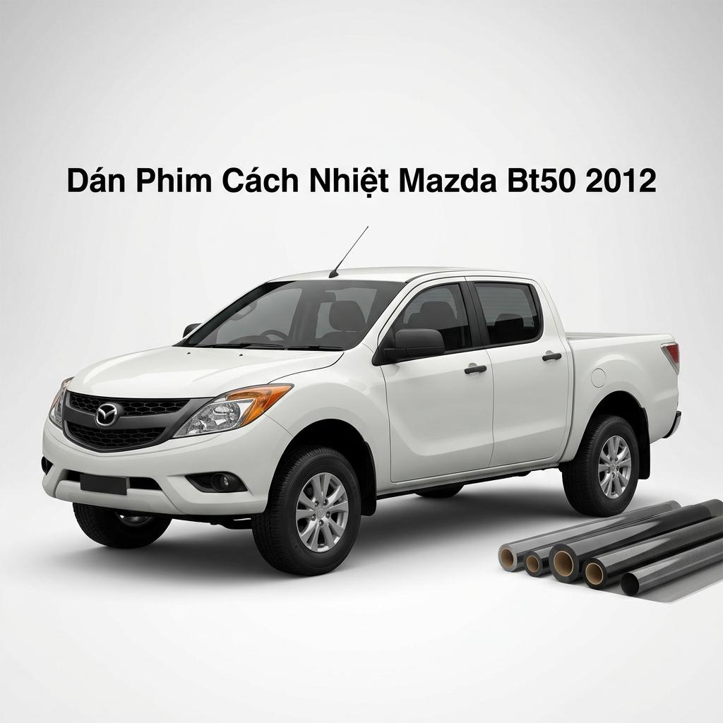 Dán Phim Cách Nhiệt Mazda BT50 2012 Lắp Đặt Tận Nơi Uy Tín chính hãng