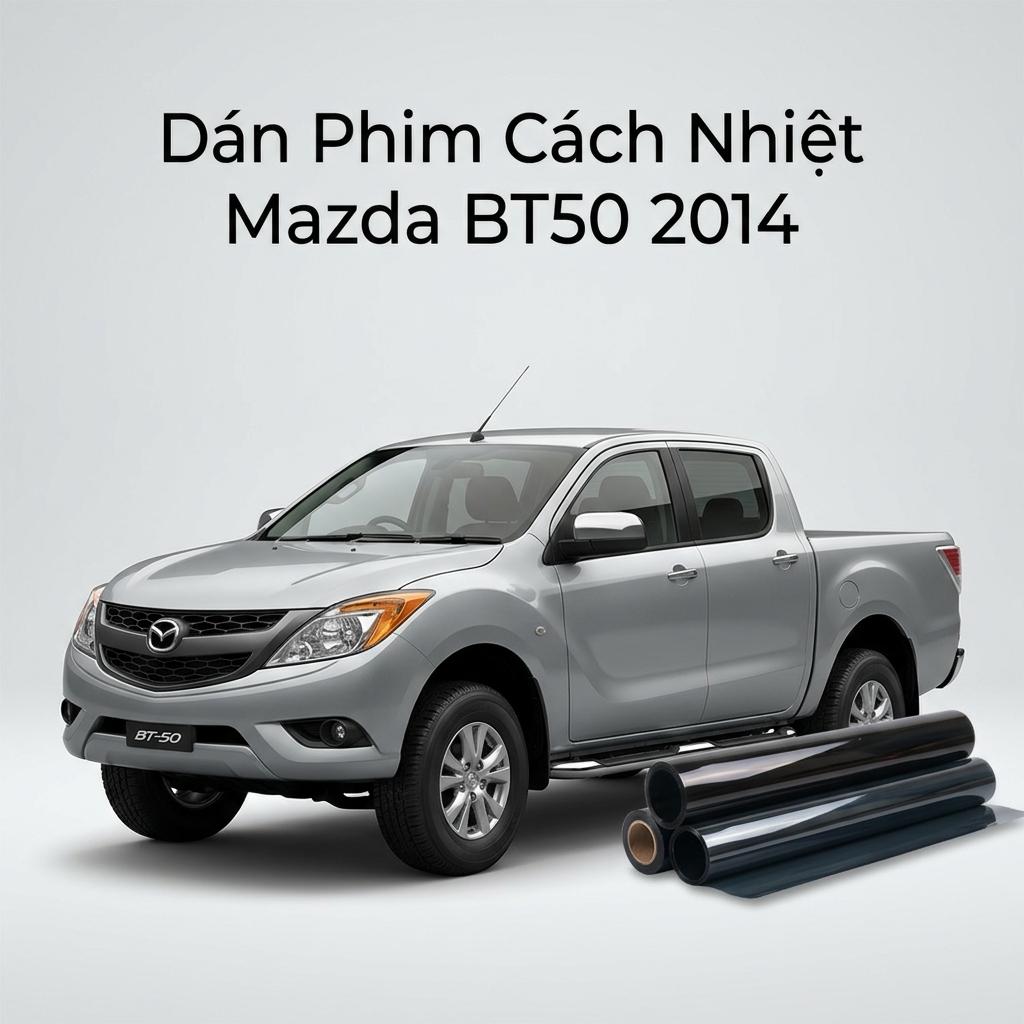 Dán Phim Cách Nhiệt Mazda BT50 2014 Uy Tín Chuyên Nghiệp TPHCM chính hãng