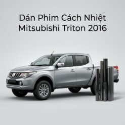 Dán Phim Cách Nhiệt Mitsubishi Triton 2016 Chính Hãng Giá Tốt TPHCM
