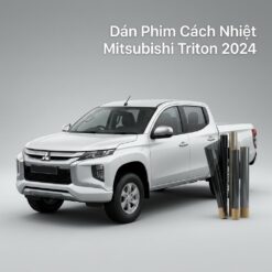 Dán Phim Cách Nhiệt Mitsubishi Triton 2024 Chính Hãng Uy Tín