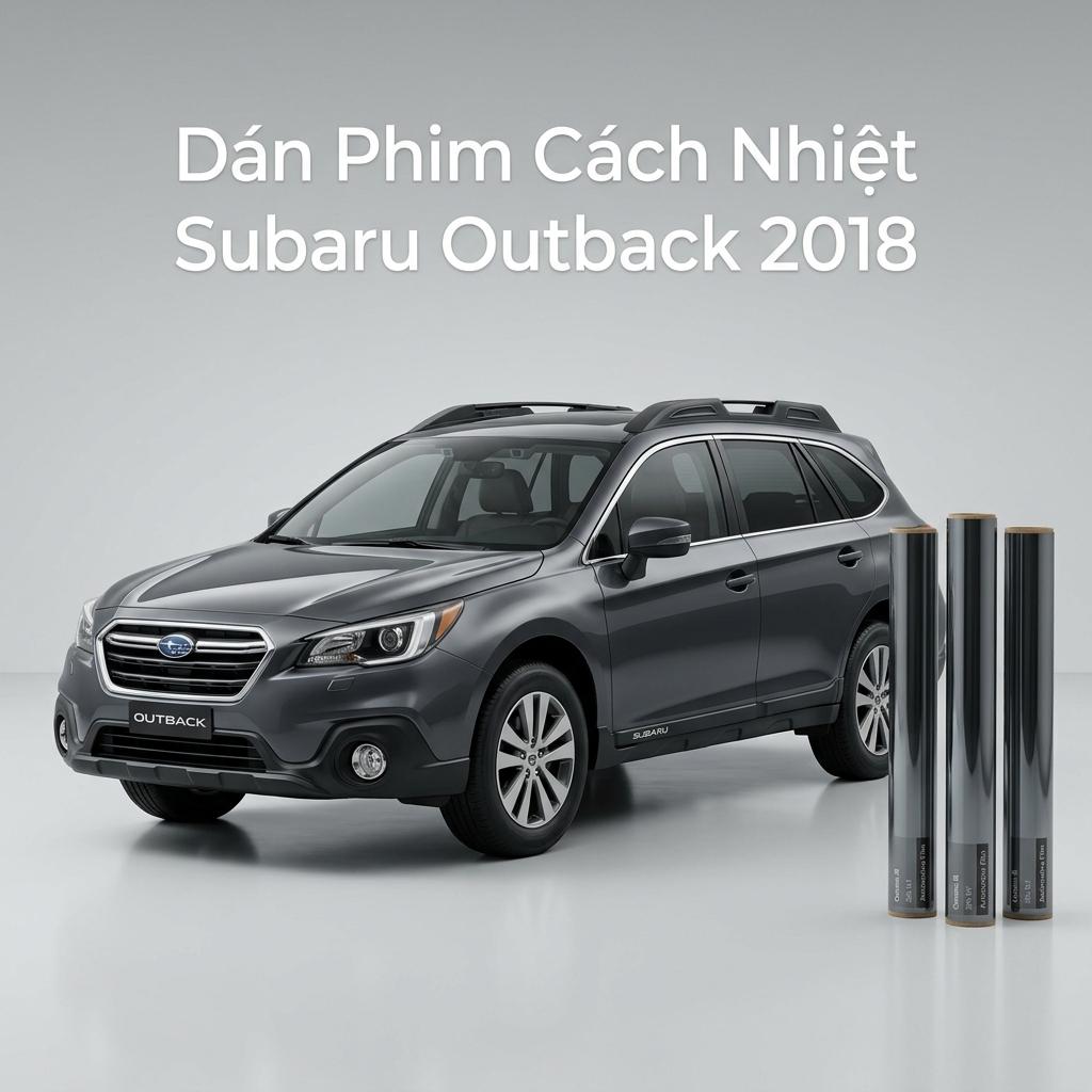 Dán Phim Cách Nhiệt Subaru Outback 2018 Chính Hãng Uy Tín TPHCM chính hãng
