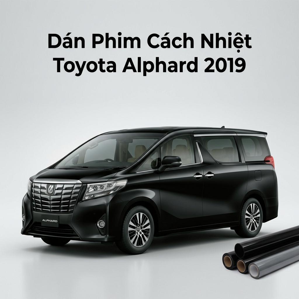 Dán Phim Cách Nhiệt Toyota Alphard 2019 Cao Cấp Chính Hãng Tại TPHCM chính hãng