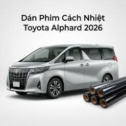 Dán Phim Cách Nhiệt Toyota Alphard 2026 Cao Cấp Chính Hãng Tại TPHCM