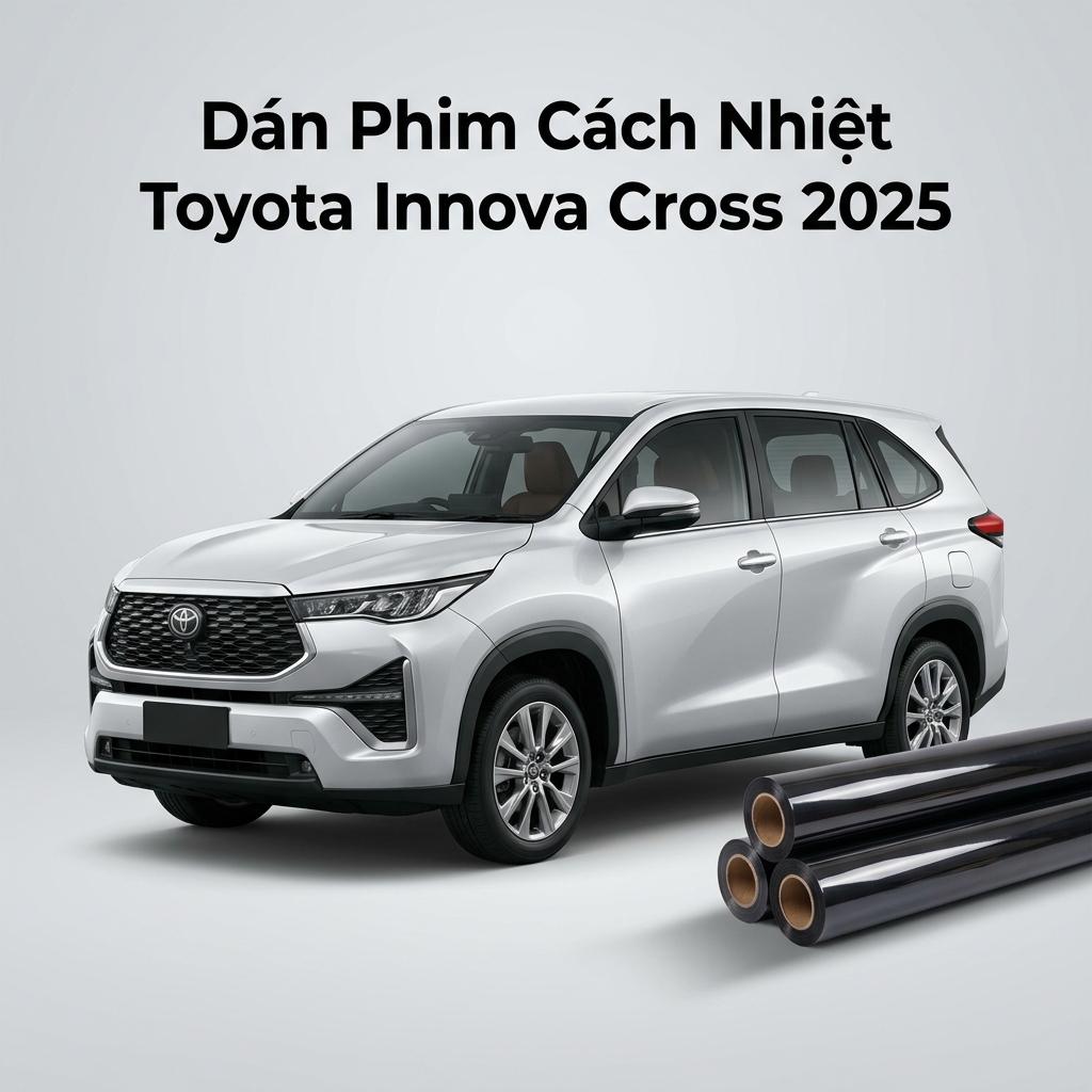 Dán Phim Cách Nhiệt Toyota Innova Cross 2025 Chính Hãng Giá Tốt chính hãng