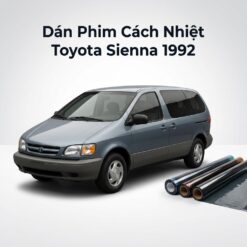 Dán Phim Cách Nhiệt Toyota Sienna 1992 Chính Hãng Uy Tín TPHCM