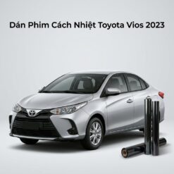Dán Phim Cách Nhiệt Toyota Vios 2023 Chính Hãng Uy Tín Tại TPHCM