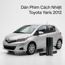 Dán Phim Cách Nhiệt Toyota Yaris 2012 Lắp Đặt Tận Nơi Uy Tín TPHCM