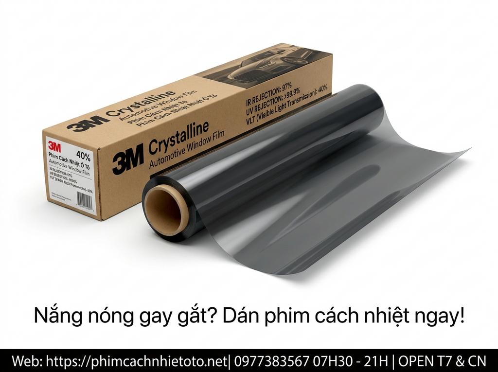 Nắng nóng gay gắt? Dán phim cách nhiệt ngay!