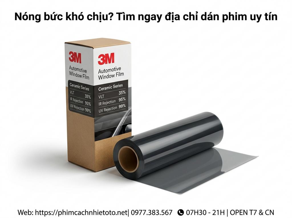 Nóng bức khó chịu? Tìm ngay địa chỉ dán phim uy tín