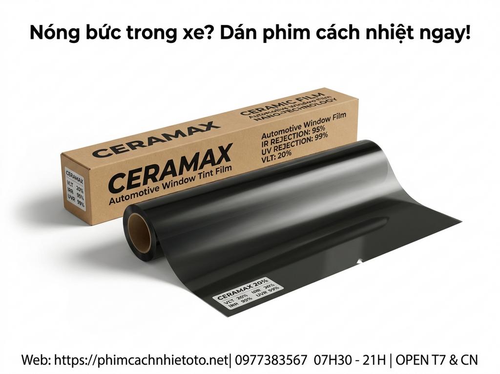 Nóng bức trong xe? Dán phim cách nhiệt ngay!