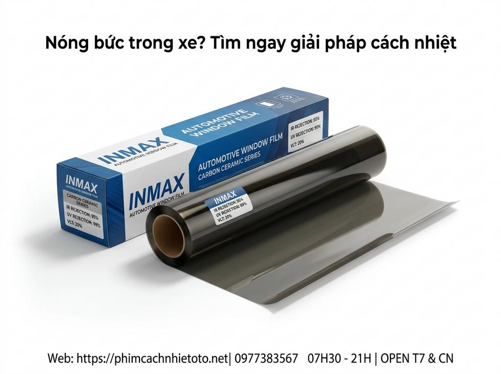 Nóng bức trong xe? Tìm ngay giải pháp cách nhiệt