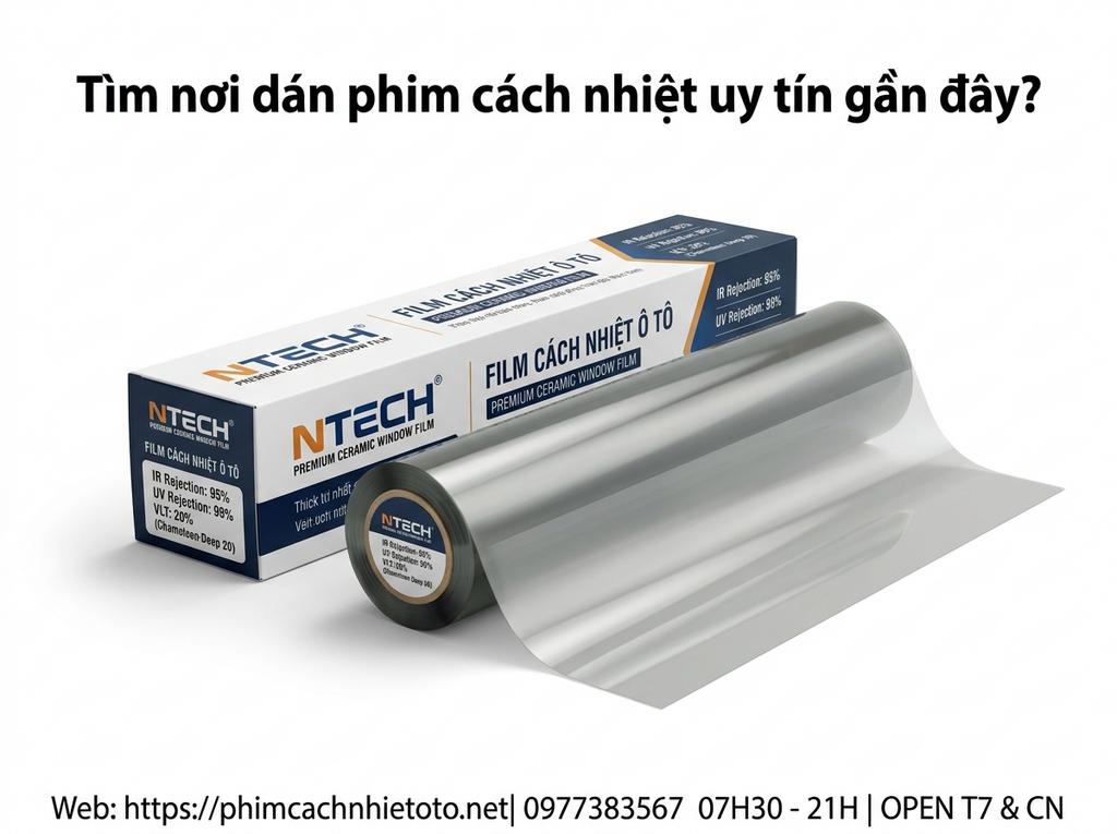 Tìm nơi dán phim cách nhiệt uy tín gần đây?