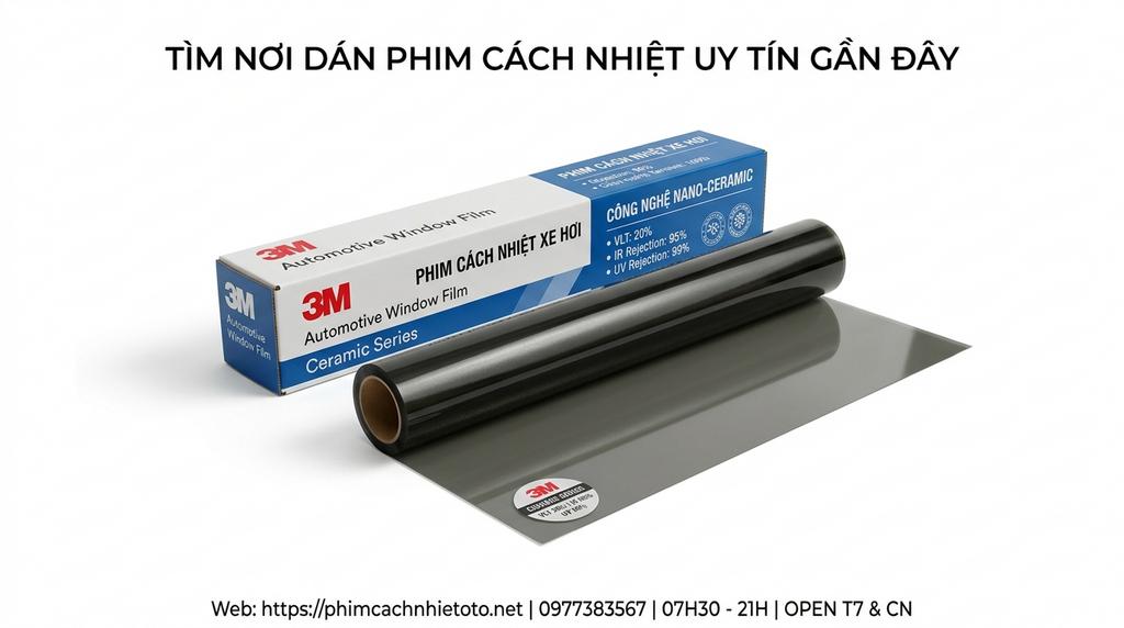 Tìm nơi dán phim cách nhiệt uy tín gần đây