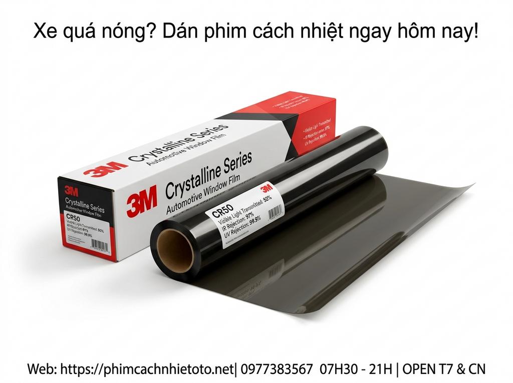 Xe quá nóng? Dán phim cách nhiệt ngay hôm nay!