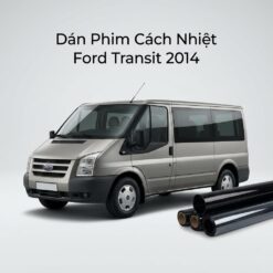 Dán Phim Cách Nhiệt Ford Transit 2014 Thi Công Nhanh Tại TPHCM