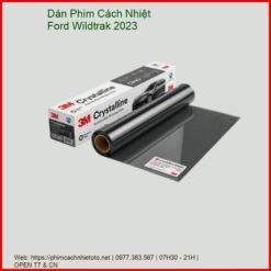 Dán Phim Cách Nhiệt Ford Wildtrak 2023 Chính Hãng Giá Tốt Tại TPHCM
