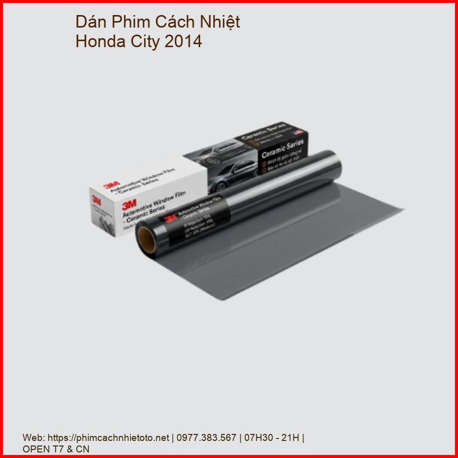 Dán Phim Cách Nhiệt Honda City 2014 Chính Hãng Uy Tín Tại TPHCM chính hãng