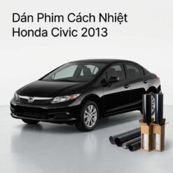 Dán Phim Cách Nhiệt Honda Civic 2013 Chính Hãng Giá Tốt Tại TPHCM