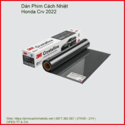 Dán Phim Cách Nhiệt Honda CRV 2022 Cao Cấp Chính Hãng Tại TPHCM