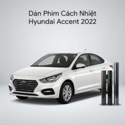 Dán Phim Cách Nhiệt Hyundai Accent 2022 Chính Hãng Uy Tín TPHCM