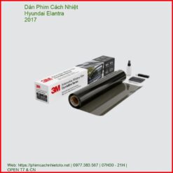 Dán Phim Cách Nhiệt Hyundai Elantra 2017 Chuyên Nghiệp Giá Tốt